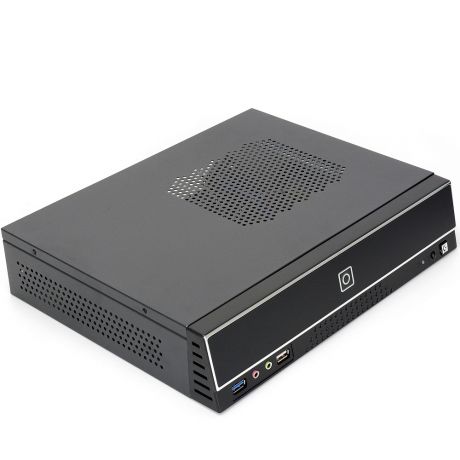 Корпус MicroATX Slim-Desktop Crown CMC-245-103 (CM-PS300OFFICE) 300W Black