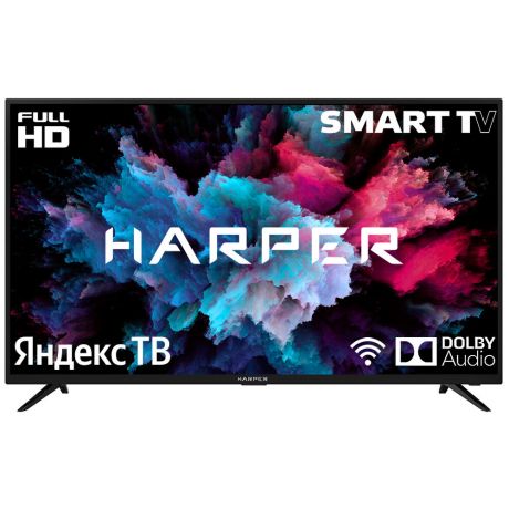 Телевизор 40" Harper 40F750TS (Full HD 1920x1080, Smart TV) черный