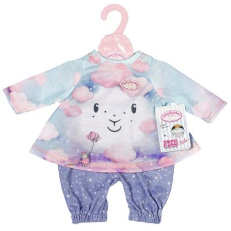 Zapf Creation Baby Annabell Одежда для сладких снов, для куклы 43 см 703-199
