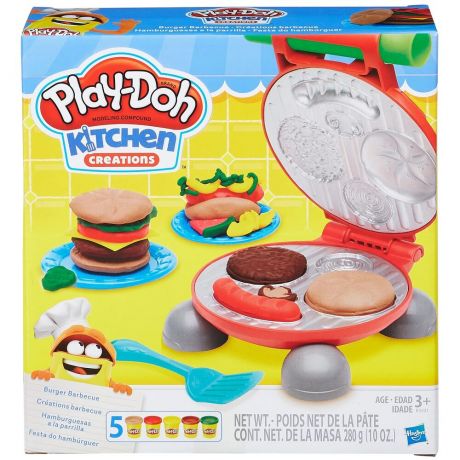Игровой набор с пластилином Hasbro Play-Doh Бургер-гриль B5521EU6
