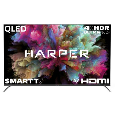 Телевизор 65" Harper 65Q850TS (4K UHD 3840x2160, Smart TV) черный