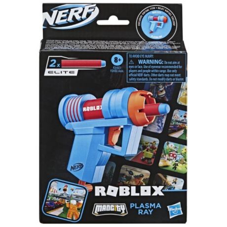 Бластер Hasbro Nerf Roblox MS (синий) Plasma Ray F2490EU4
