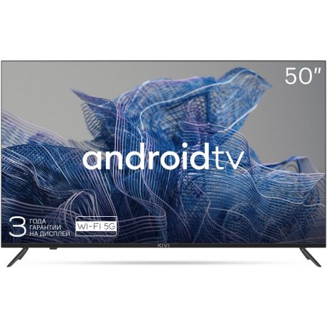 Телевизор 50" Kivi 50U740NB (4K UHD 3840x2160, Smart TV) черный