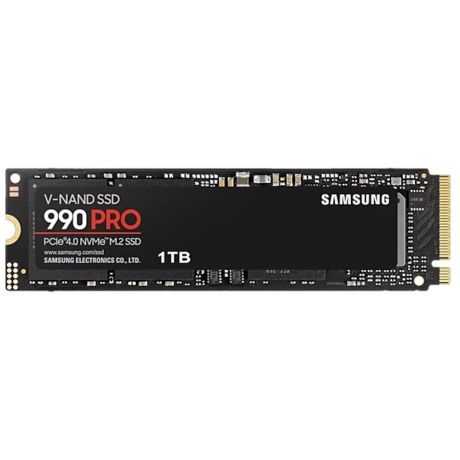 Внутренний SSD-накопитель 1000Gb Samsung 990 Pro (MZ-V9P1T0BW) M.2 2280 PCI-E 4.0 x4