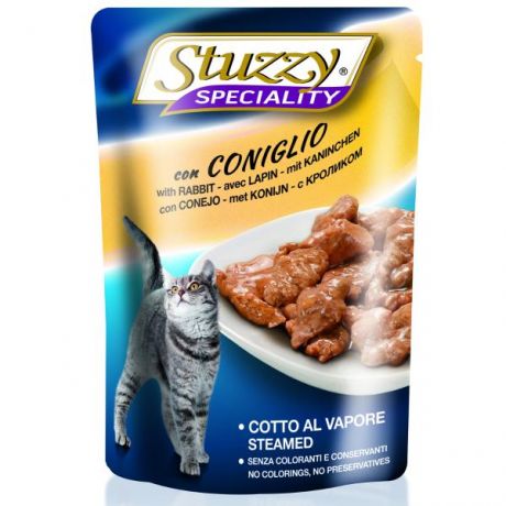 Корм для кошек Stuzzy Speciality с кроликом консервированный100г