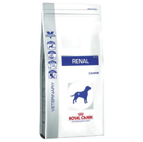 Корм для собак ROYAL CANIN Renal при почечной недостаточности 2кг