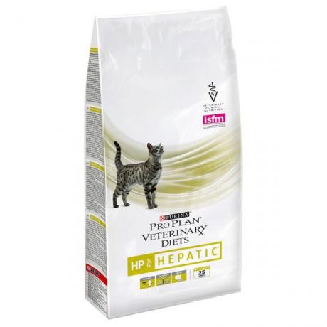 Корм ля кошек Purina Pro Plan Veterinary diets HP при заболеваниях печени 1.5кг