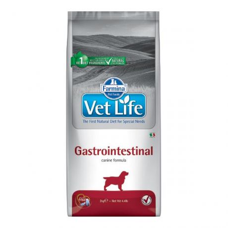 Корм для собак Farmina VteLife с желудочно-кишечными заболеваниями 2кг