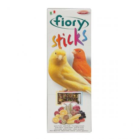 Лакомство для канареек Fiory Sticks Палочки с фруктами 30г 2 шт