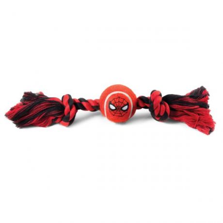 Игрушка для собак Triol Disney Marvel Человек-паук Верёвка и мяч 12111085