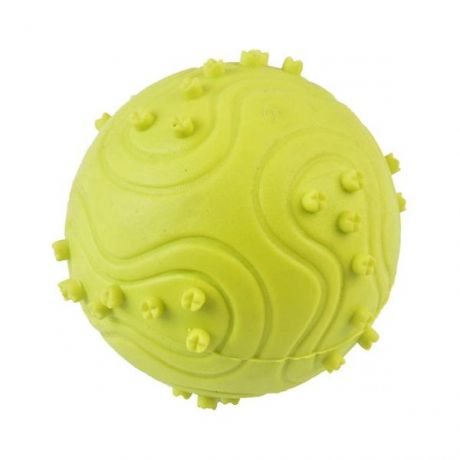 Игрушка для собак Uniglodis Мяч с пищалкой салатовый