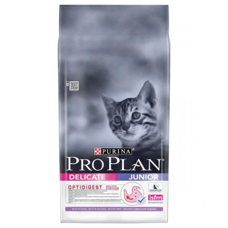 Корм сухой для котят PRO PLAN 10 кг с индейкой с чувствительным пищеварением