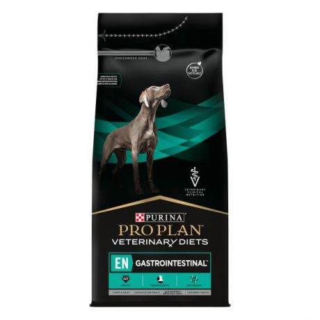 Корм для собак и щенков Purina Pro Plan Veterinary diets EN Gastrointestinal при расстройствах пищеварения и недостаточности поджелудочной железы 1.5кг