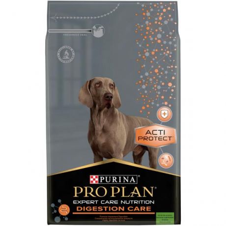 Корм для собак PRO PLAN Acti-Protect с чувствительным пищеварением сухой с ягненком 3кг