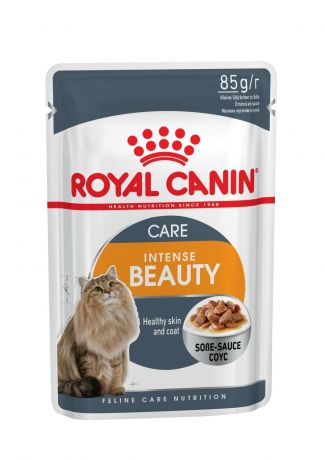 Royal Canin паучи Royal Canin паучи кусочки в соусе для кошек 1-10 лет "Идеальная кожа и шерсть" (2,04 кг)