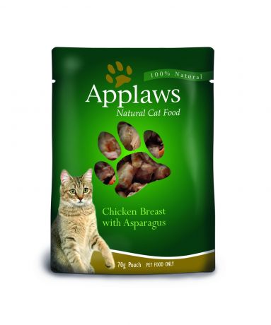 Applaws консервы Applaws консервы паучи для кошек, с курицей и спаржей (70 г)