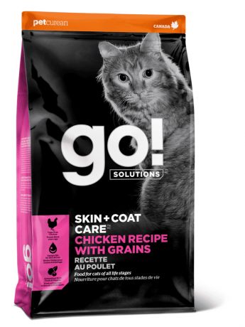 GO! Solutions Корм GO! Solutions для котят и кошек, со свежей курицей, фруктами и овощами (3,63 кг)