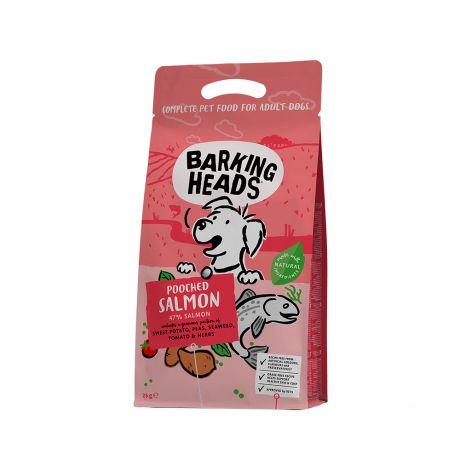Barking Heads Корм Barking Heads беззерновой корм для собак, с лососем и картофелем "Мисочку оближешь" (12 кг)