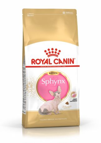 Royal Canin Корм Royal Canin для котят породы сфинкс: от 4 месяцев до 1 года (2 кг)