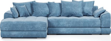 Угловой диван-кровать «Nordkisa» Blue, левый