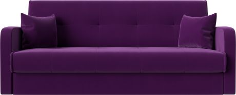 Диван-кровать «Надежда» Фиолетовый, Микровельвет