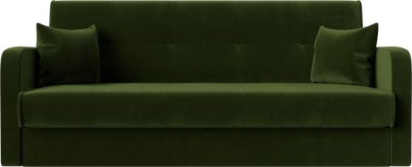 Диван-кровать «Надежда» Зеленый, Микровельвет