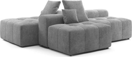Модульный диван «Торонто» Вариант 3 Серый