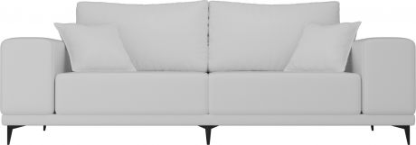 Прямой диван «Льюес» Белый, Экокожа