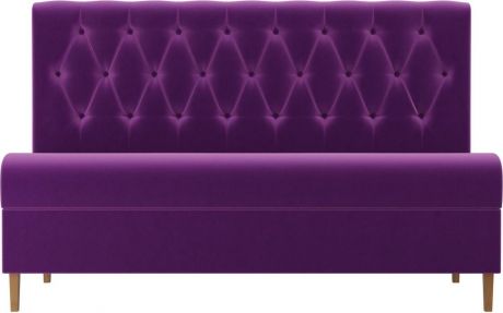 Кухонный диван «Бремен» Фиолетовый, Микровельвет