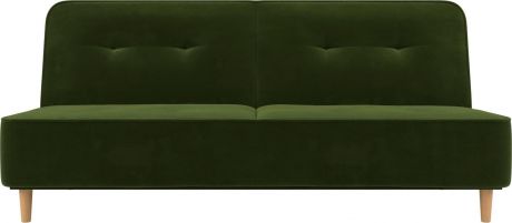 Диван-кровать «Портленд» Зеленый, Микровельвет