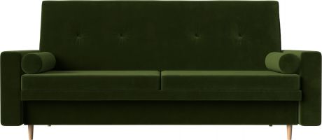 Диван-кровать «Белфаст» Зеленый, Микровельвет