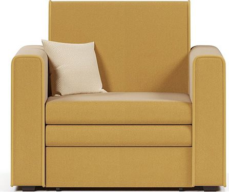 Кресло-кровать «Санта» Yellow, велюр
