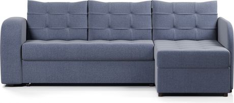 Угловой диван-кровать «Беллано» Blue, правый