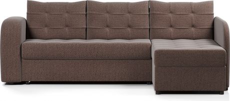 Угловой диван-кровать «Беллано» Brown, правый