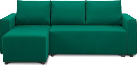 Угловой диван «Некст» Мора зелёный