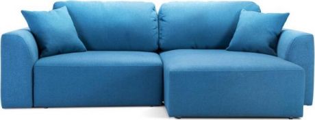 Угловой диван-кровать «Tramp mini» Molly Blue, искусственная шерсть