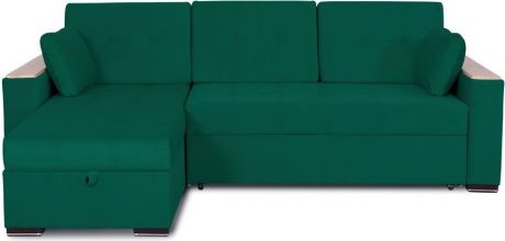 Угловой диван-кровать «Монако 1» Мора зеленый