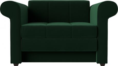 Кресло-кровать «Берли» Зеленый, Велюр