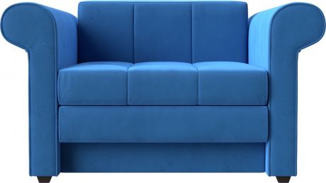 Кресло-кровать «Берли» Голубой, Велюр