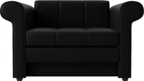 Кресло-кровать «Берли» Черный, Экокожа