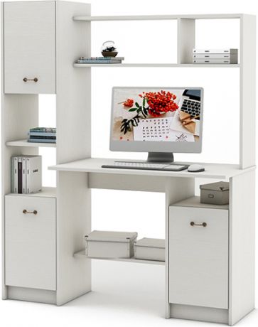 Компьютерный стол «Август 1» Белый