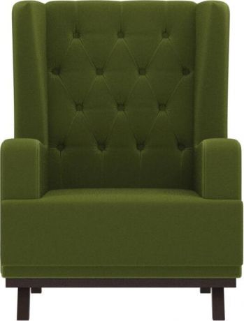 Кресло «Джон Люкс» Зеленый, Микровельвет
