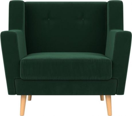 Кресло «Брайтон» Зеленый, Велюр