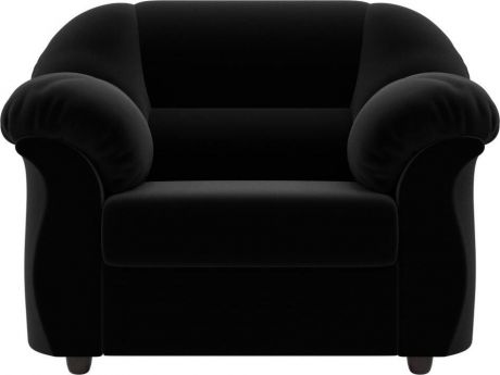 Кресло «Карнелла» Черный, Микровельвет