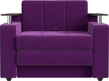 Кресло-кровать «Мираж» Фиолетовый, Микровельвет