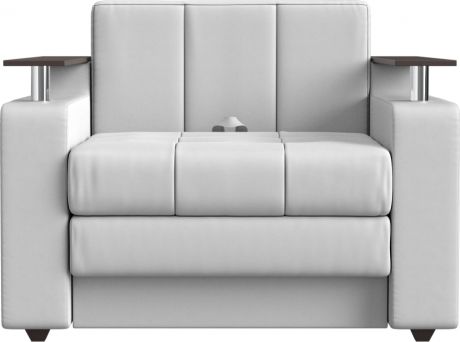 Кресло-кровать «Мираж» Белый, Экокожа