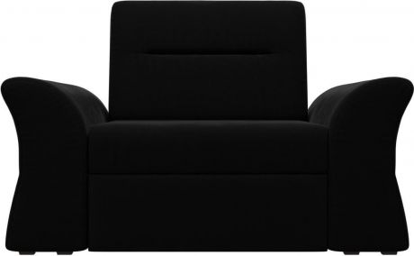 Кресло «Клайд» Черный, Микровельвет