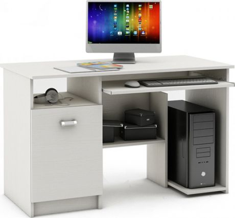 Компьютерный стол «Имидж 9» Белый