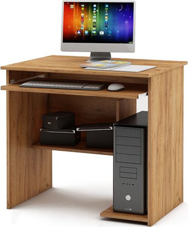 Компьютерный стол «Имидж 6» Дуб золотистый