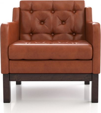 Кресло «Айверс» Victoria Orange, венге, экокожа